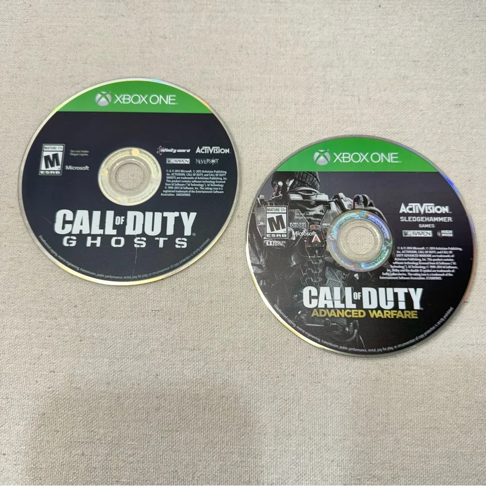 Call of Duty: Advanced Warfare and Call of Duty: Ghosts for Xbox One